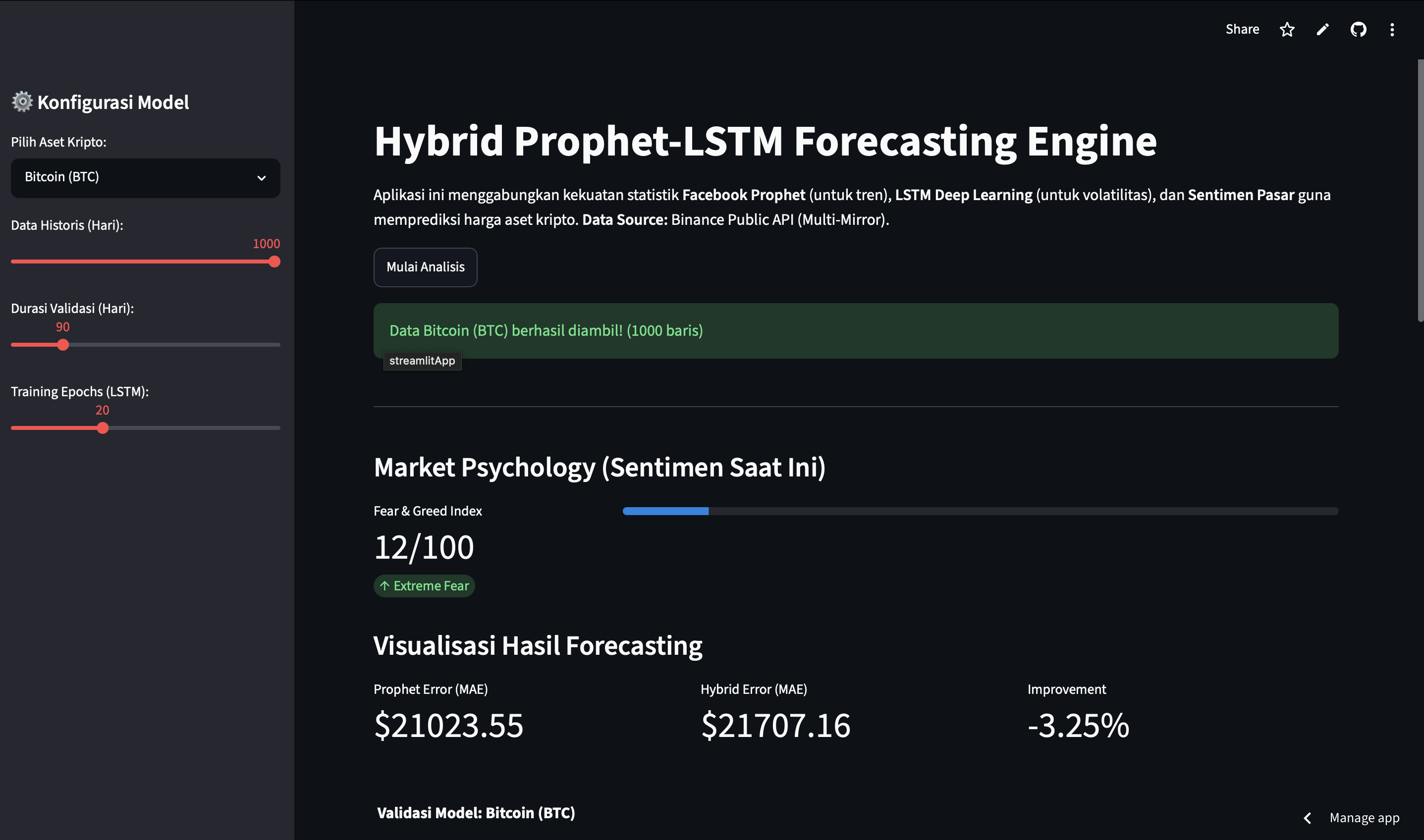 Forecasting Engine